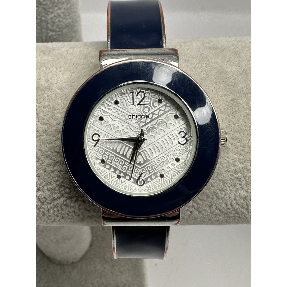 Chico's Ladies Cuff Watch New Battery‎ 34MM 6.5" H18